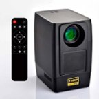 KODAK Kit de proyector Multimedia FLIK X10 Full HD, Mini Sistema de Cine en  casa portátil Compacto de 1080p con Pantalla de proyección de 100, Control