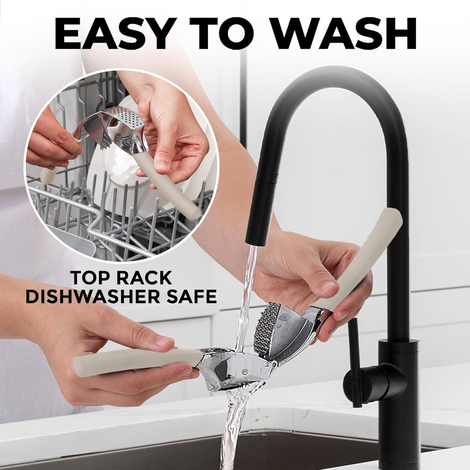 EASY TO WASH
TOP RACK DISHWASHER SAFE