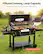 Efficient Cooking, Large Capacity
780 sq.in total area provides spacious grilling space
280 sq.in Slow Roasting Area
755 mm Enameled Grilling Rack
415 mm
780 mm
500 sq.in Cooking Area
Thickened Aluminized Sheet