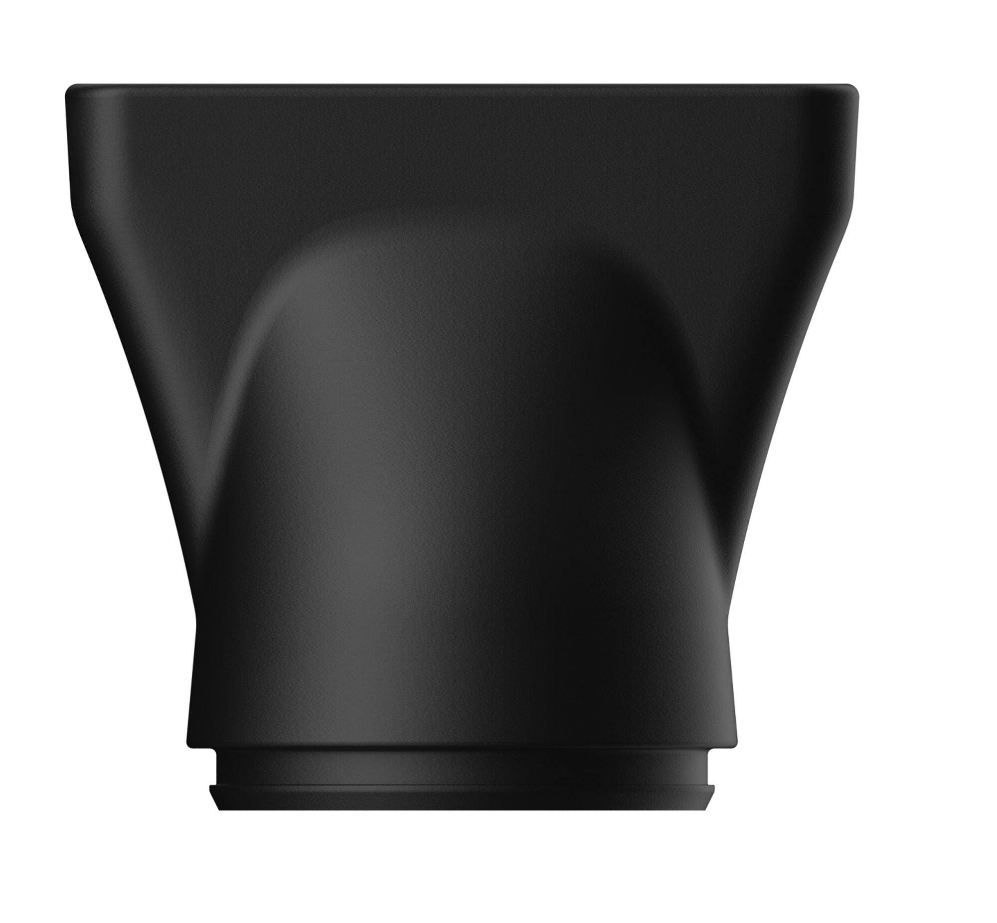 Alt View 2. StyleCraft - Stay-Temp Ionic Hair Dryer with Diffuser and Concentrator Nozzle - Black.