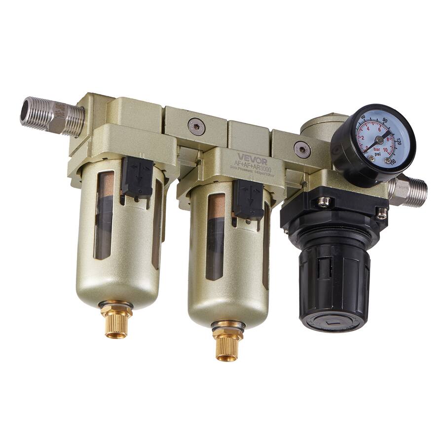VEVOR Air Compressor Filter Regulator, 3/8