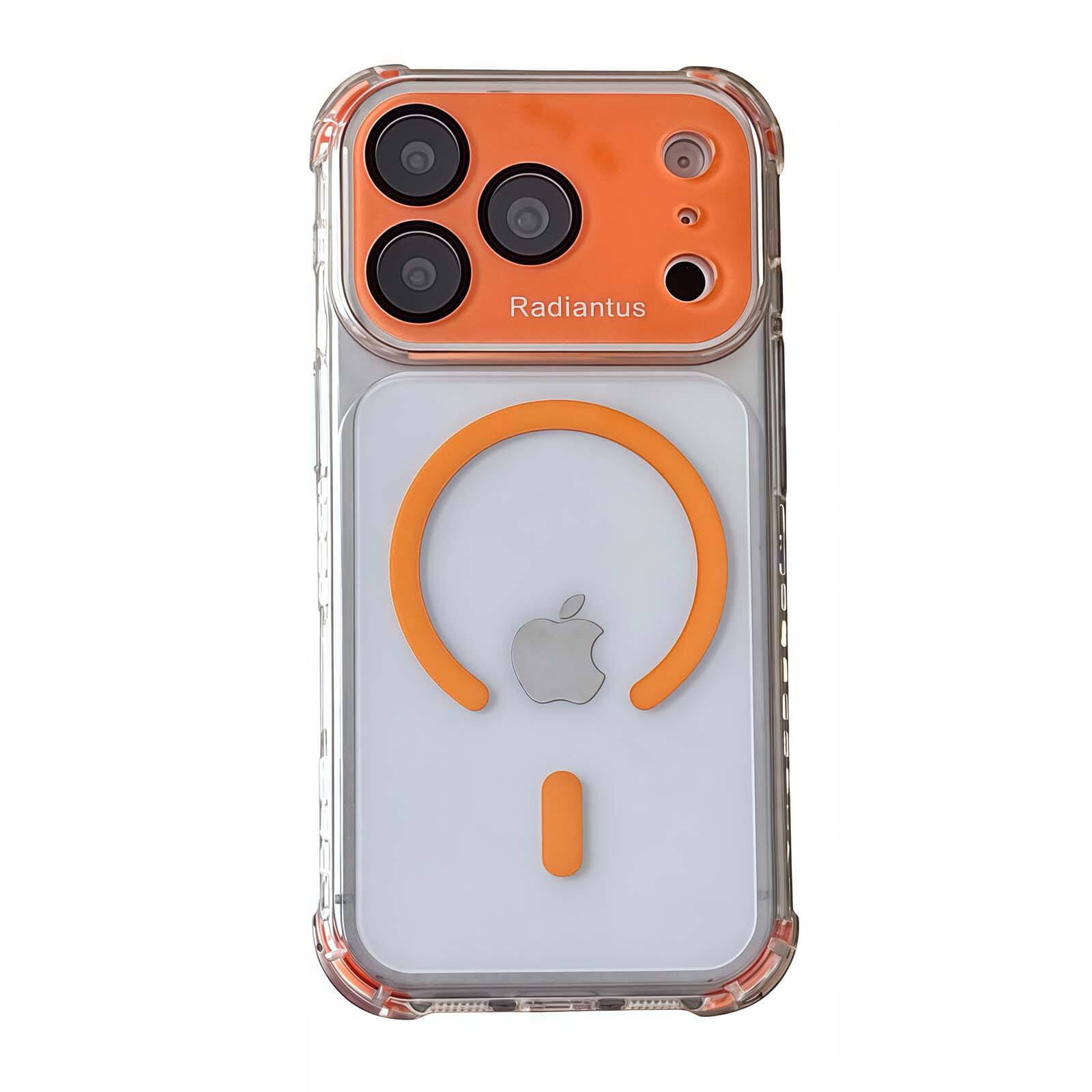 Alt View 8. UUCOVER - Magnetic Case for Apple iPhone 18 Pro Max with Camera Lens Protector, Compatible with MagSafe, Drop-Proof Clear Cover - Black.