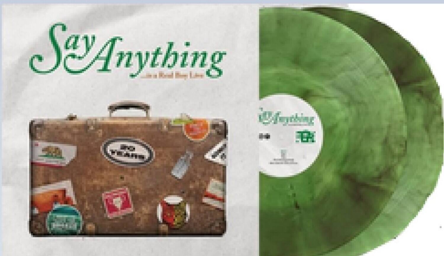 Front. Say Anything - ...Is a Real Boy (Live)   (2xLP)   - VINYL LP.