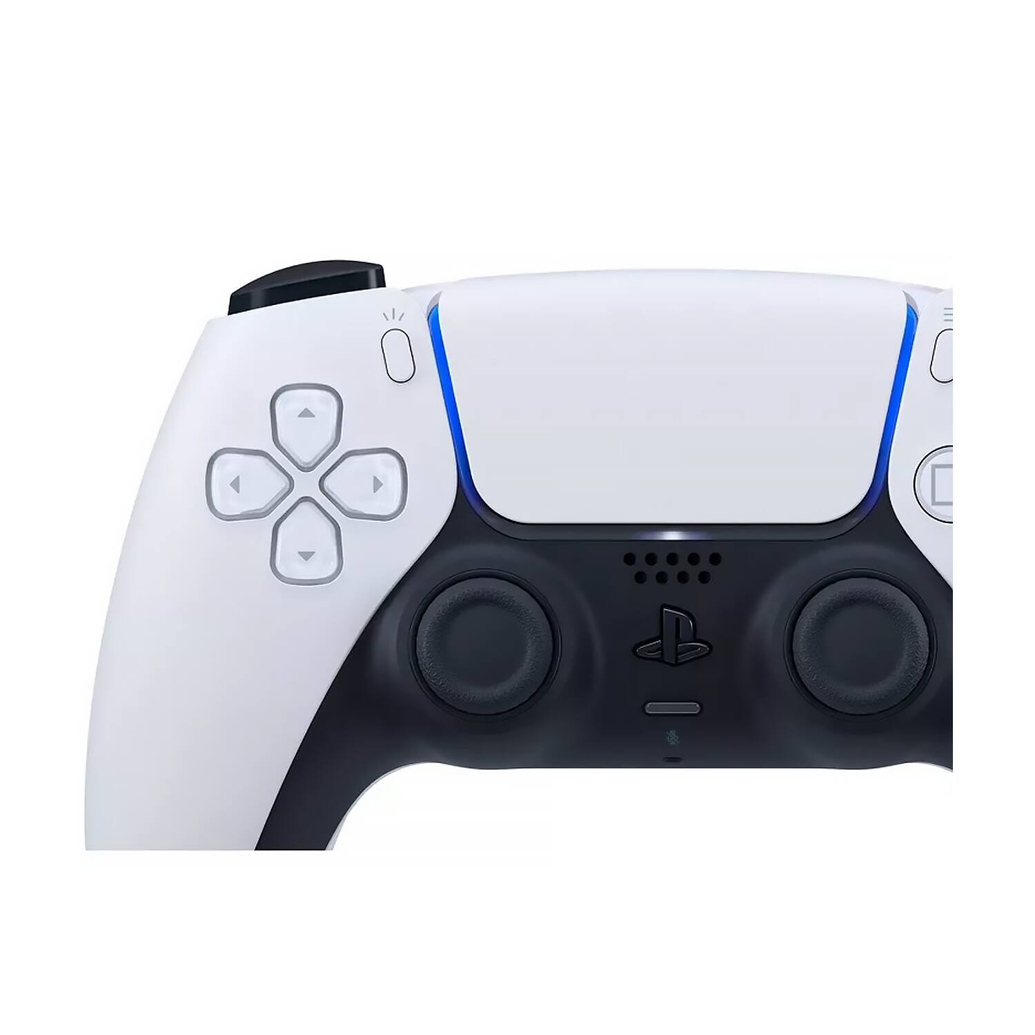 Alt View 4. Sony - Sony Interactive Entertainment - DualSense Wireless Controller for PS5, PC, Mac & Mobile - White - White.