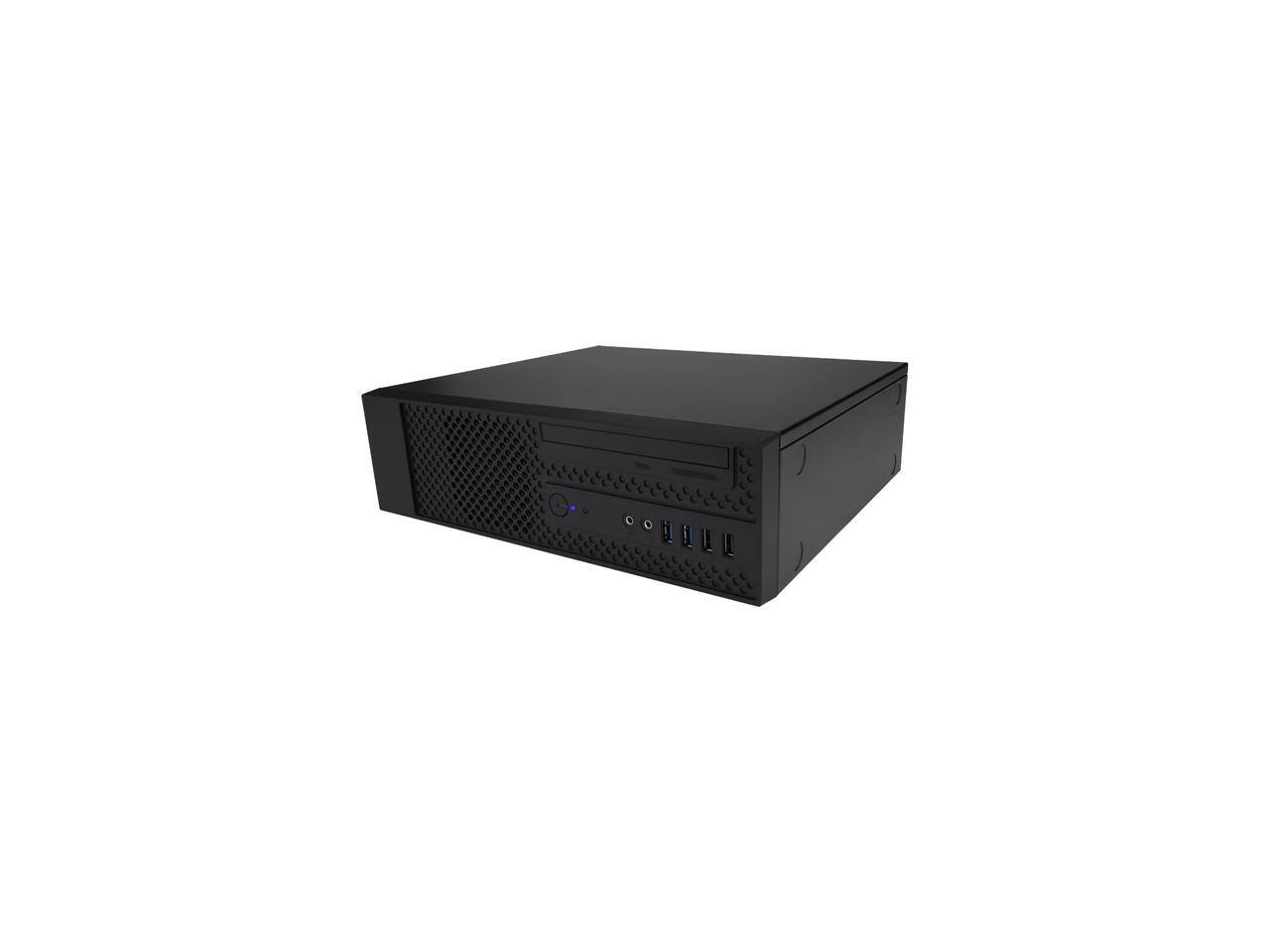 Alt View 4. In Win - In-Win CK709 Micro-ATX S.F.F. Slim Chassis Built-in Standard TFX 12V 300W Power Supply - Black.