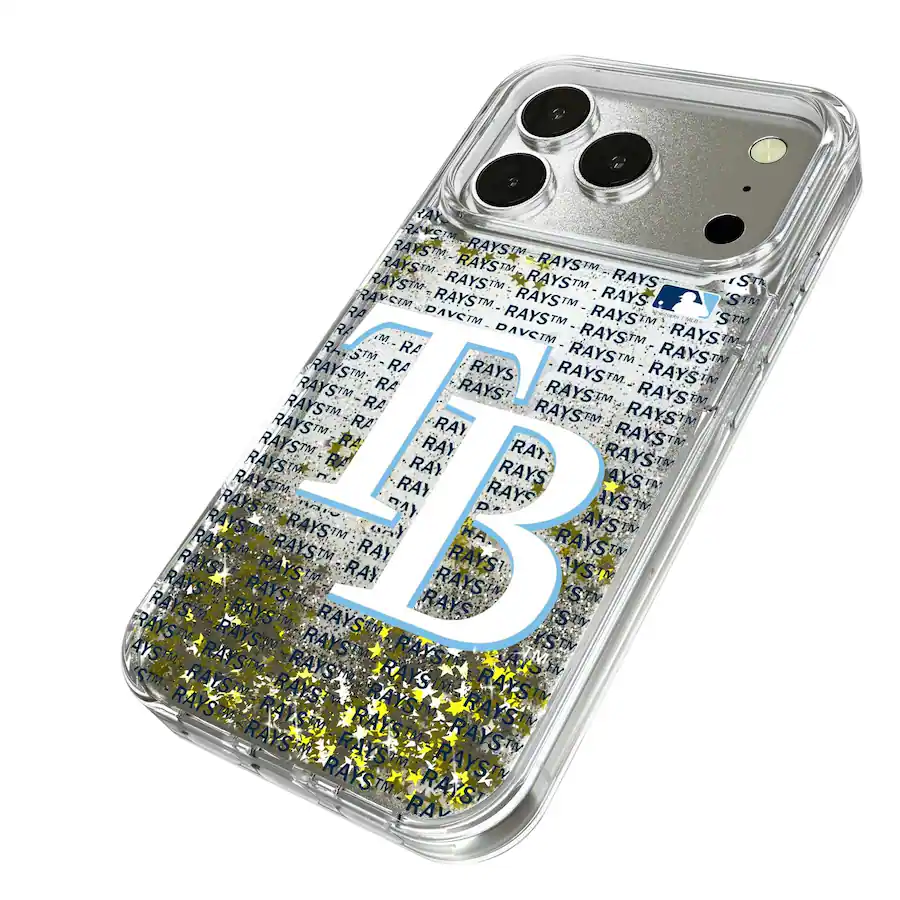 Keyscaper MLB Tampa Bay Rays iPhone Text Backdrop Design Case 14 Pro