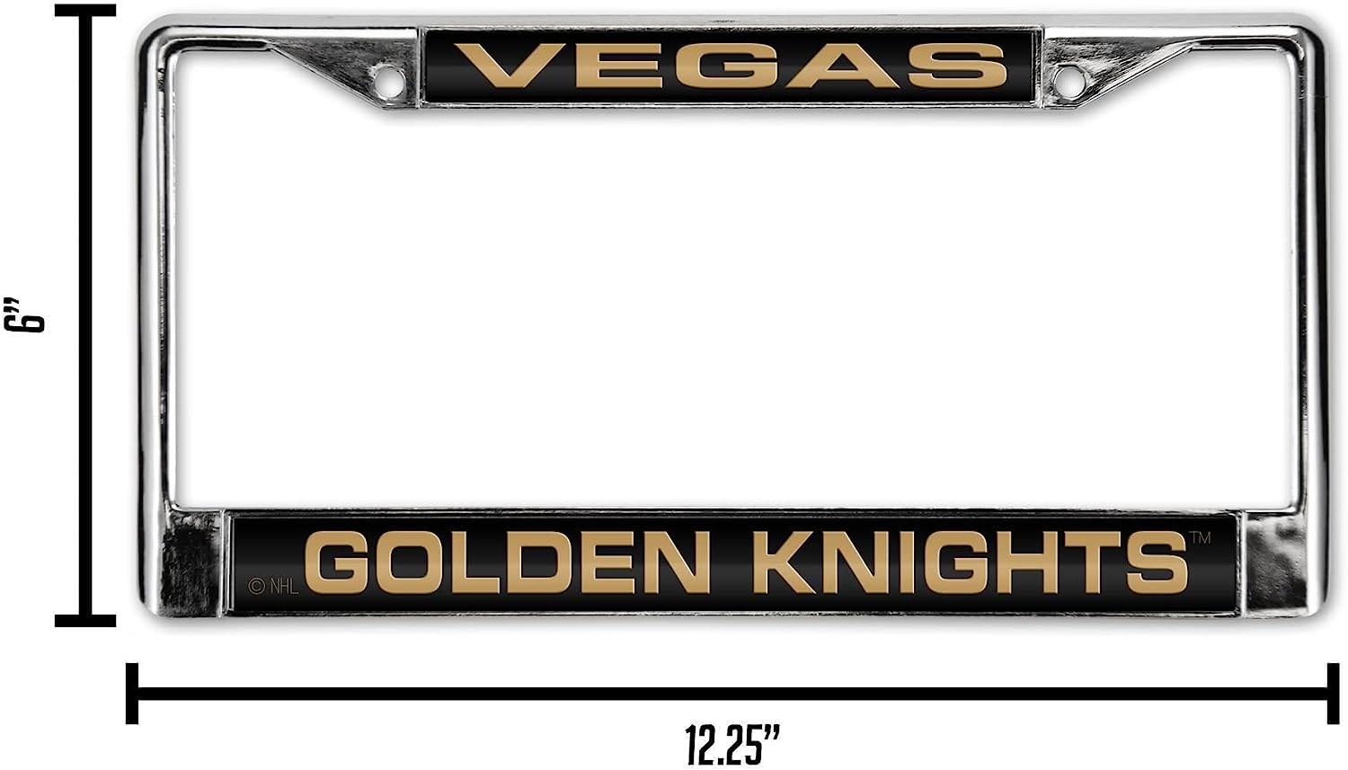 VEGAS  
GOLDEN KNIGHTS  
NHL  
12.25"