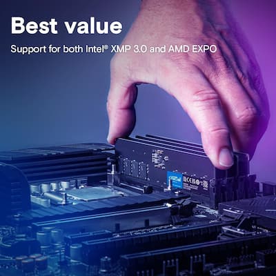 Micron Technology 8GB DDR5 SDRAM Memory Module Black - Best Buy Micron Technology 8GB DDR5 SDRAM Memory Module Black - Best Buy