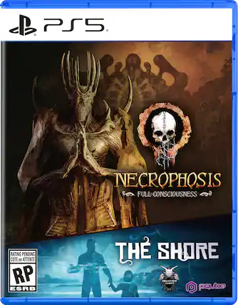 PS5 & NECROPHOSIS Co FULL CONSCIOUSNESS RATING PENDING COTE en ATTENTE RP ESRB THE SHORE DRAGONIS GAMES paube - M (Mature 17+)