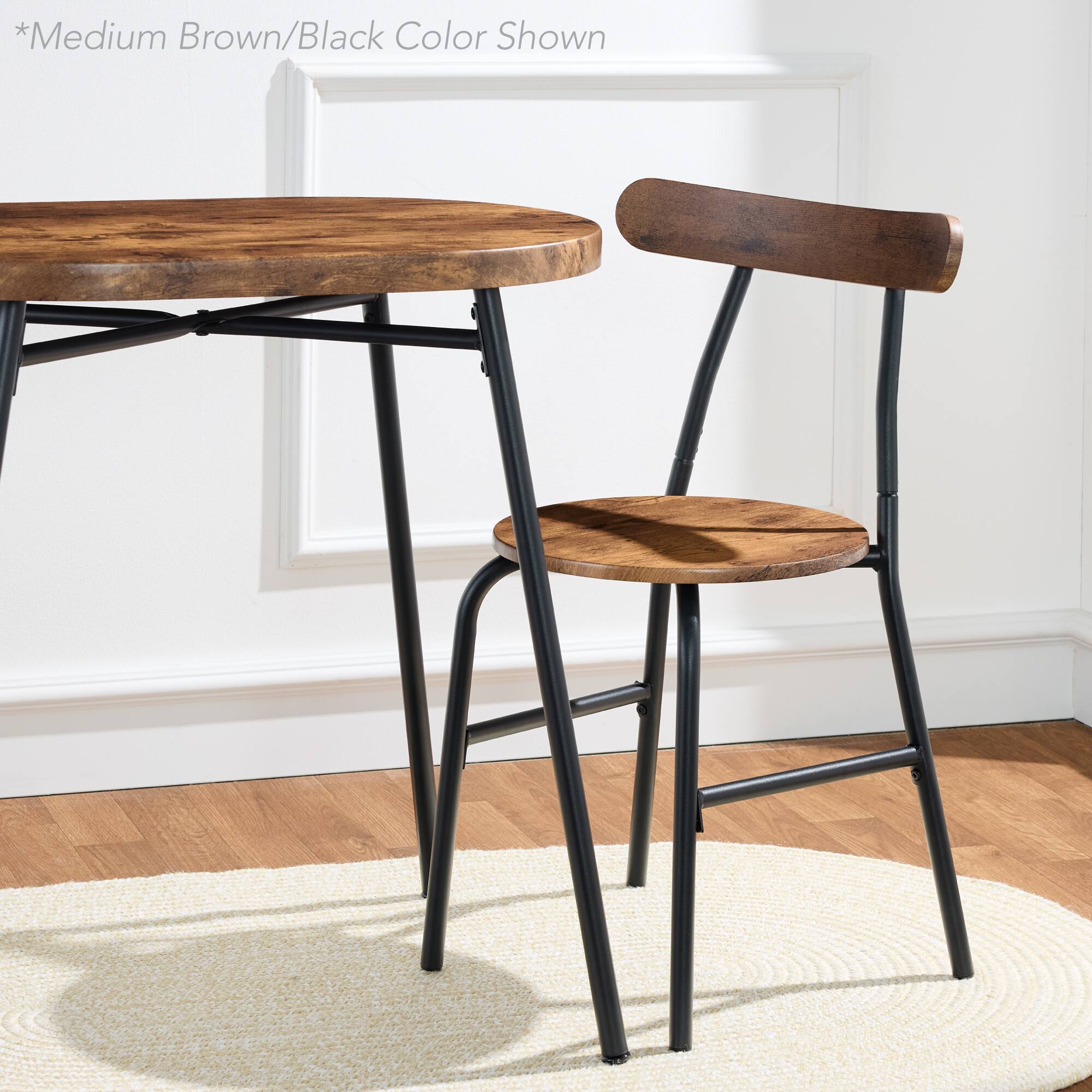 *Medium Brown/Black Color Shown