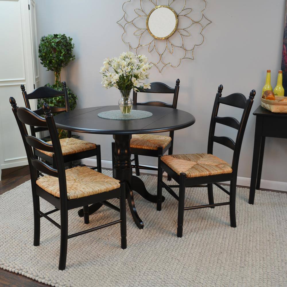 Alt View 4. Carolina Chair & Table - Vera Dining Chair - Antique Black - Black.