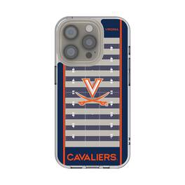 Keyscaper - NCAA - Virginia Cavaliers Clear Field iPhone Case - 14 - Multicolor