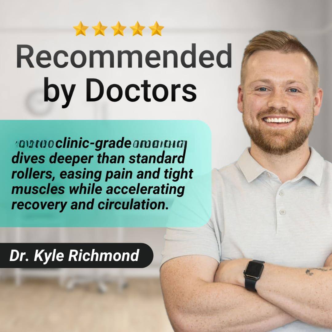 Recommended by Doctors

"00too clinic-grade amiDia dives deeper than standard rollers, easing pain and tight muscles while accelerating recovery and circulation."

Dr. Kyle Richmond
