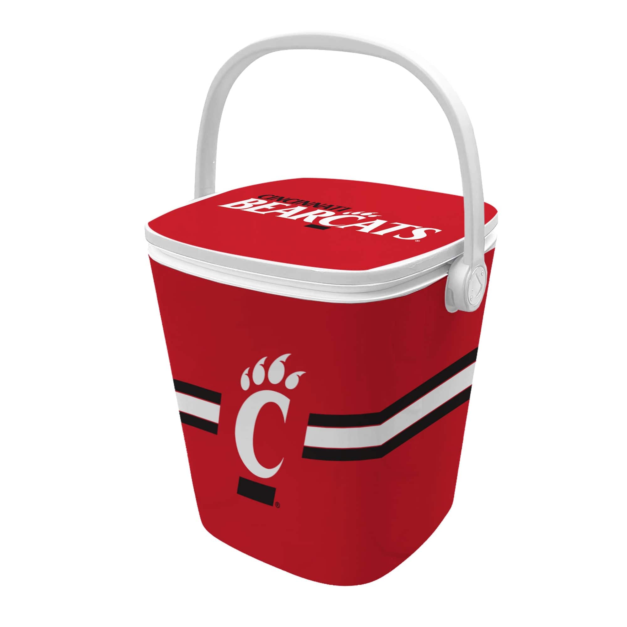 Indigo Falls - Cincinnati Bearcats 16-Quart Mini Cool Bar Cooler - White