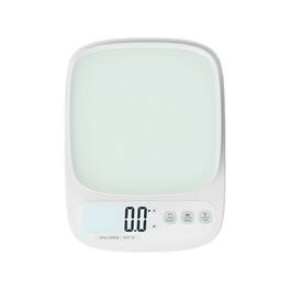 Cluzine - Digital Kitchen Scale, 10kg/1g High Precision, USB Rechargeable, with Tare & Unit Switch for Baking