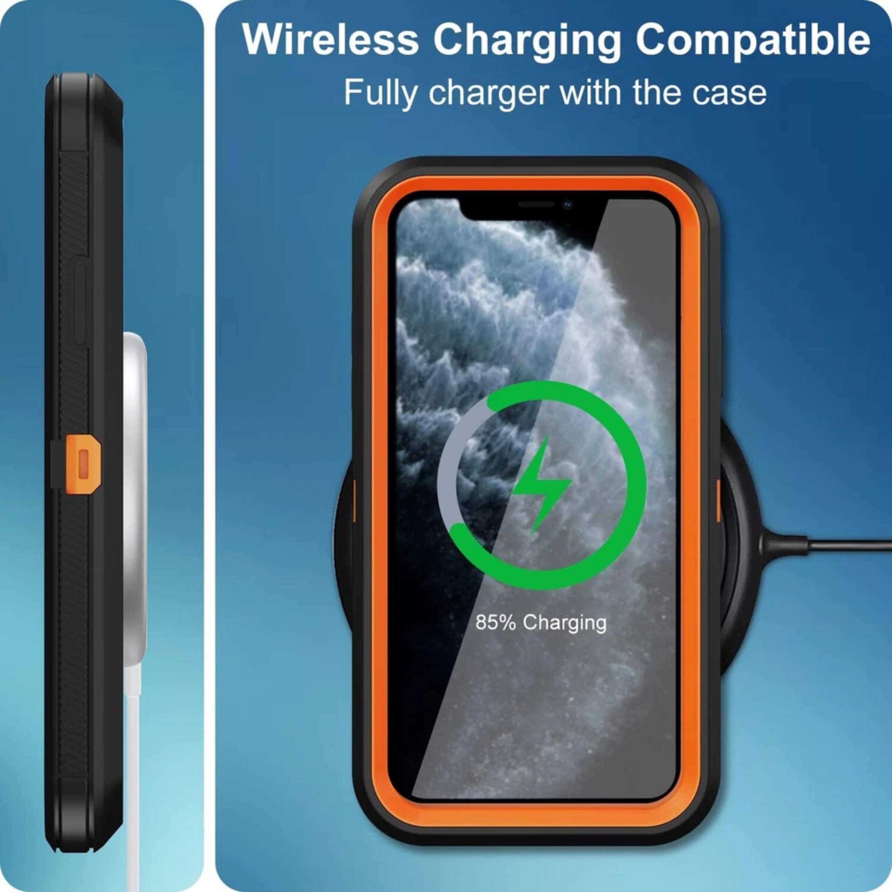 Wireless Charging Compatible  
Fully charger with the case  
85% Charging