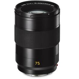 Leica - APO-SUMMICRON-SL 75mm f/2 Aspherical Lens for SL & T System Cameras - Black