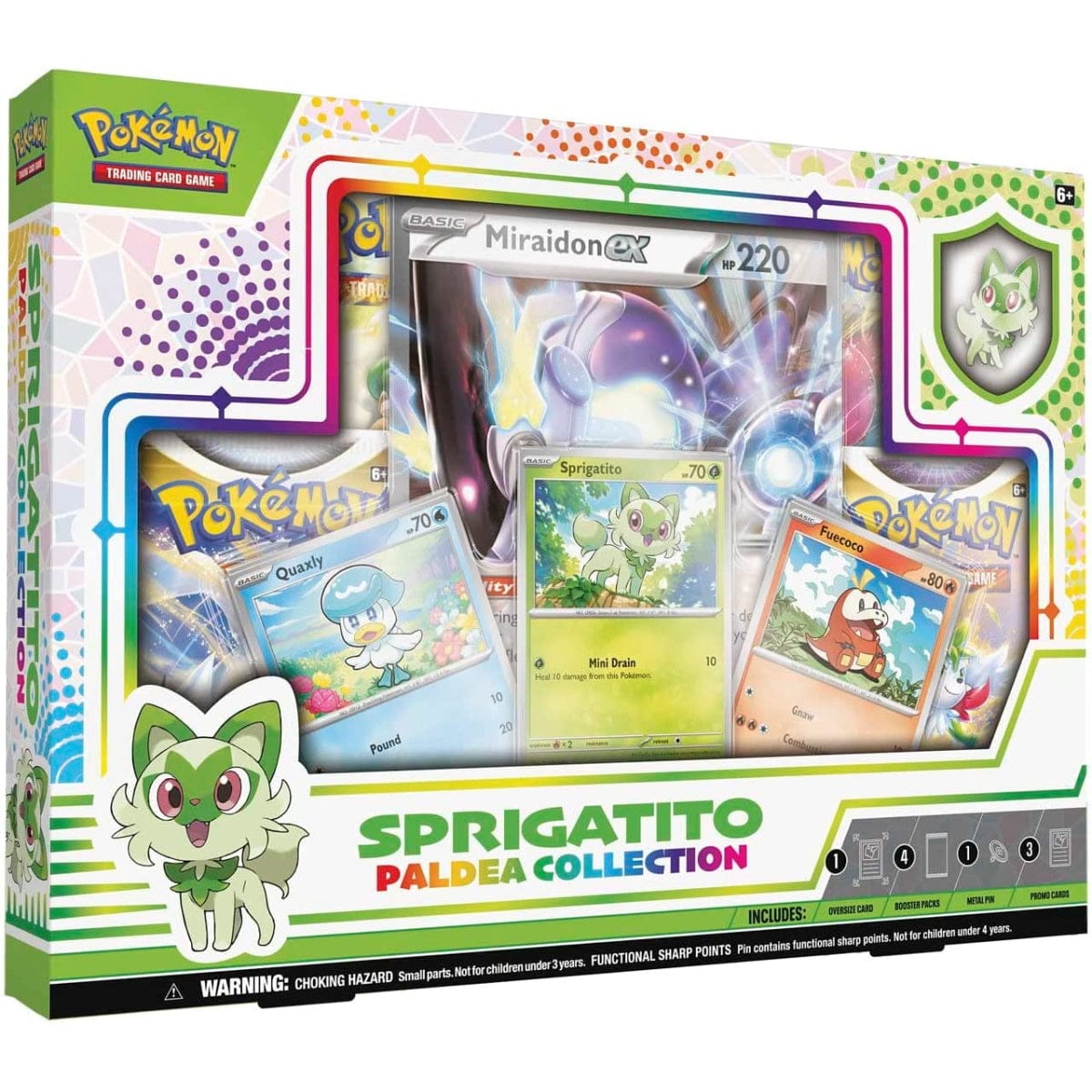 Pokémon - Pokemon TCG: Paldea Pin Collection - Sprigatito