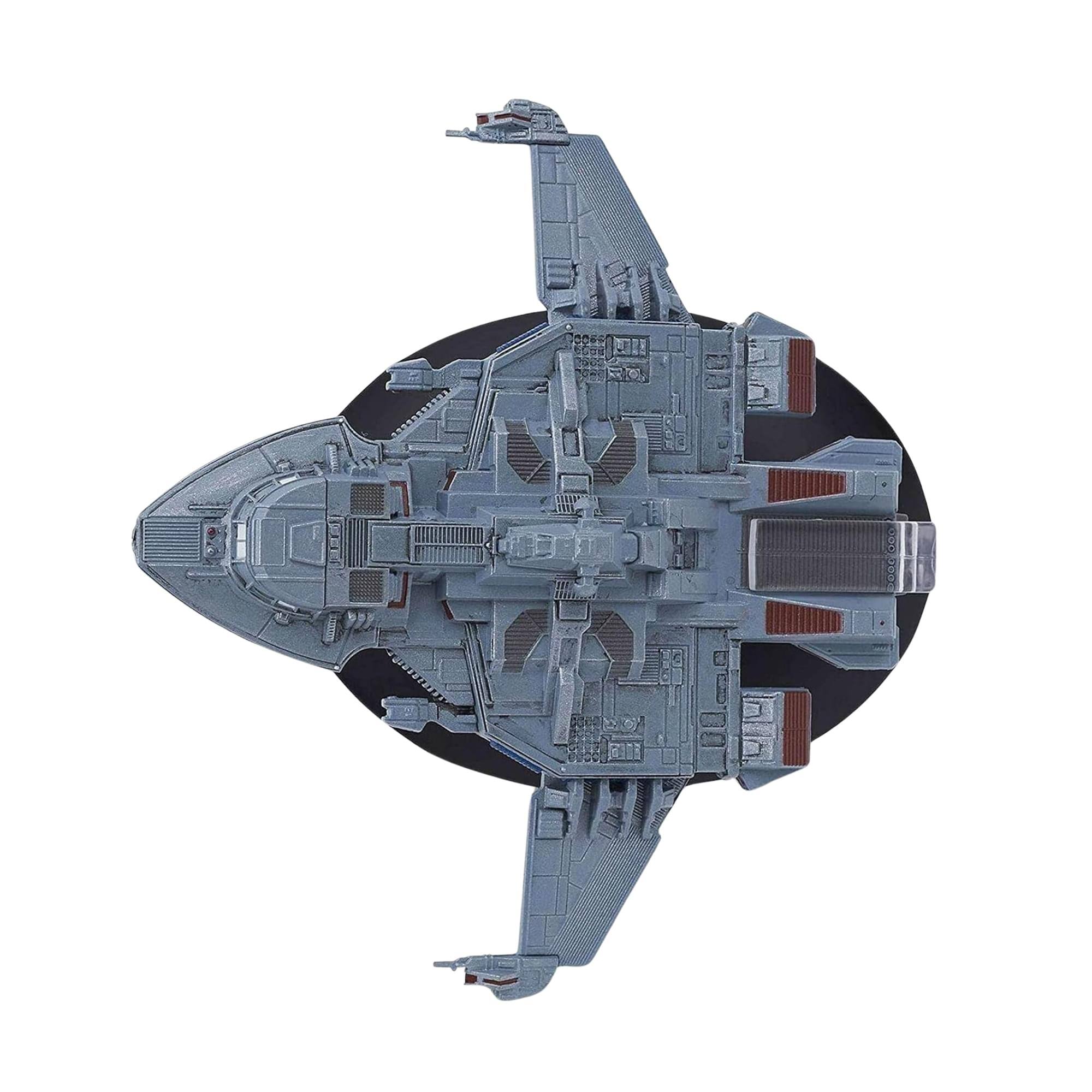 Alt View 4. Eaglemoss - Eaglemoss Star Trek Starship Replica | Maquis Fighter - Grey.
