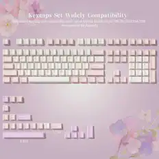 Keycaps Set Widely Compatibility
Keyboard keycap set compatible with most layout 61/68/84/87/96/98/100/104/108 mechanical keyboards
FH 12 F FI 1 1 1 F P1 F10 F P1 2R SIPO FR OF - 4 - - O 2 3 5 4 % 4 A E 5 7 . E 4 9 I D Sspare m - i / F 1 Fn F o W E R T Y U I O P I I I 1 I 1 DHPP FA i 7 -o4 8 9 Pyls CRIER A S D F G H J K L LW 4 - 5 6 Z X C V N M e > 7 / ST 1 Ese 2 3 C Ww 1 AM F CtR 0 a EIC Deete EM E FUO CTI Am 3 CIR CM CM P 0 . t 1.75U 1 + T 6.25U