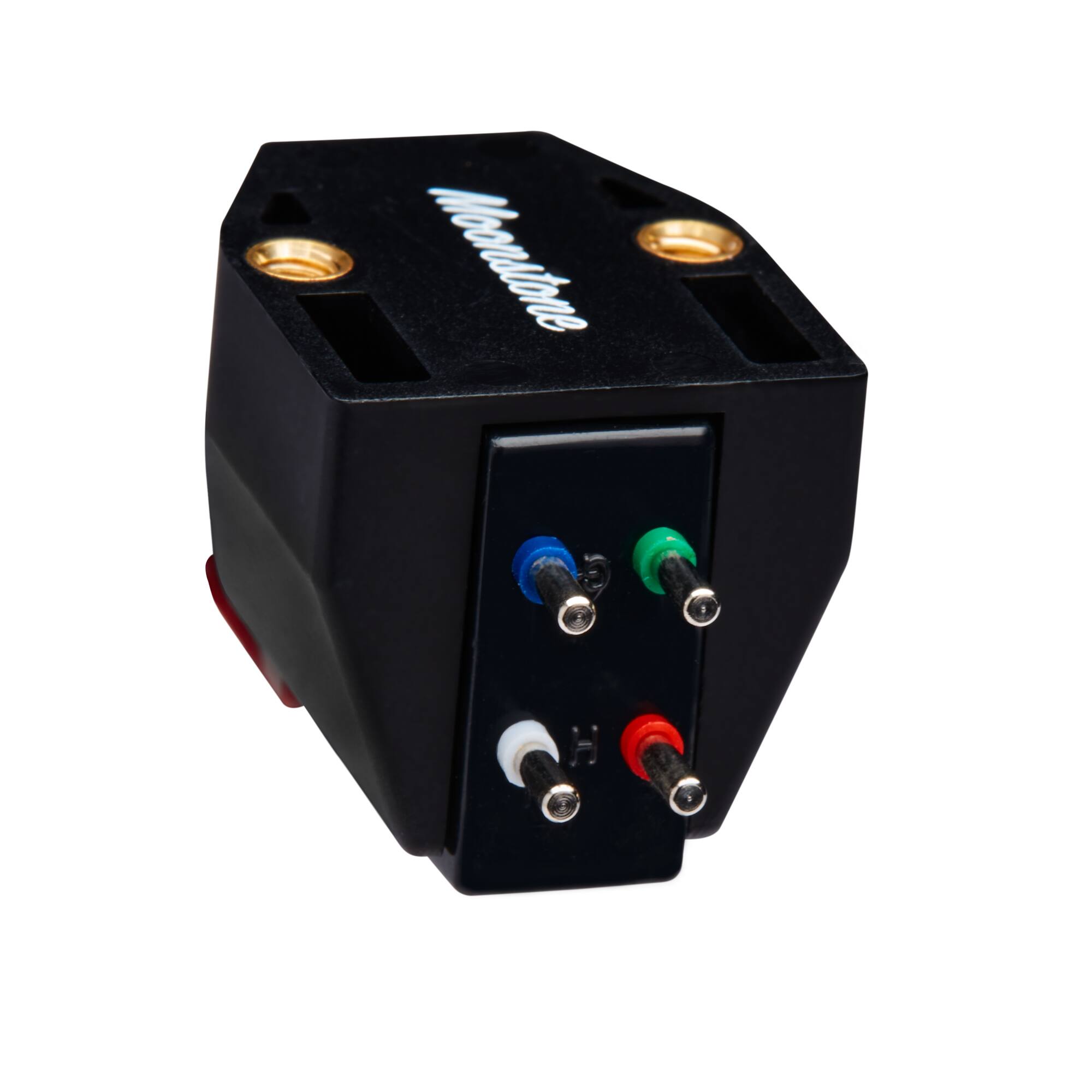 Back. Sumiko - Moonstone MM Phono Cartridge - Black/Red.