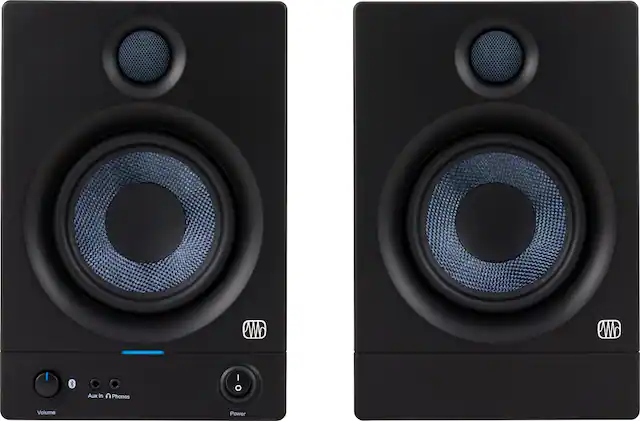 Front. PreSonus - Studio Monitors ERIS 5BT - Black.