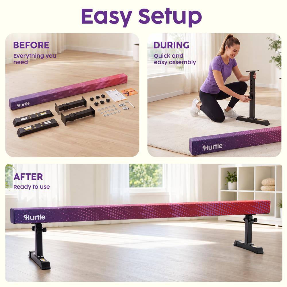 Easy Setup

BEFORE
Everything you need

DURING
Quick and easy assembly

AFTER
Ready to use