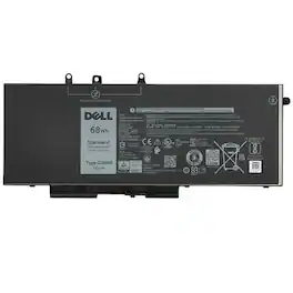 Dell - 451-BBZG (Dell 5YHR4) 68 Wh Primary Laptop Battery - 8800 mAh - 4-Cell - 7.6 Volts DC - Lithium-Ion - Rechargeable