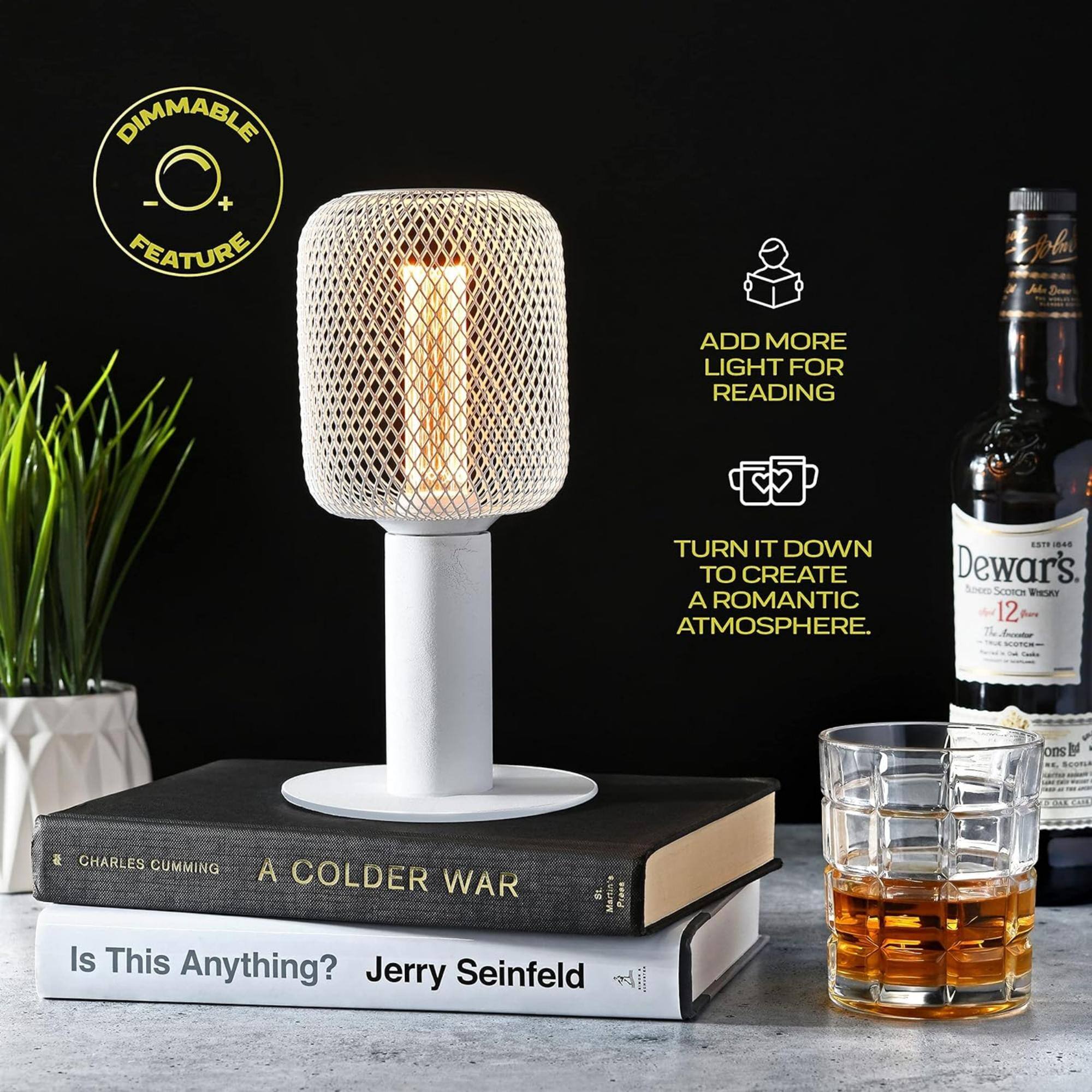 DIMMABLE FEATURE
ADD MORE LIGHT FOR READING
TURN IT DOWN TO CREATE A ROMANTIC ATMOSPHERE
CHARLES CUMMING A COLDER WAR
Is This Anything? Jerry Seinfeld