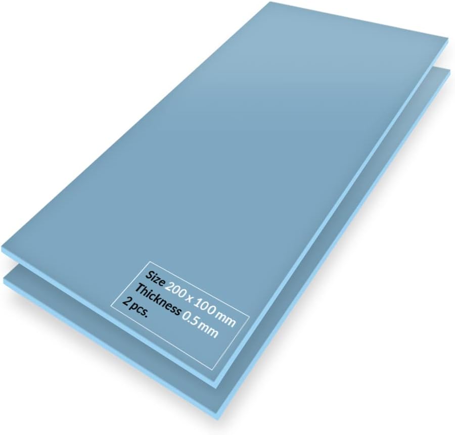 Size 200x100 mm  
Thickness 0.5 mm  
2 pcs.