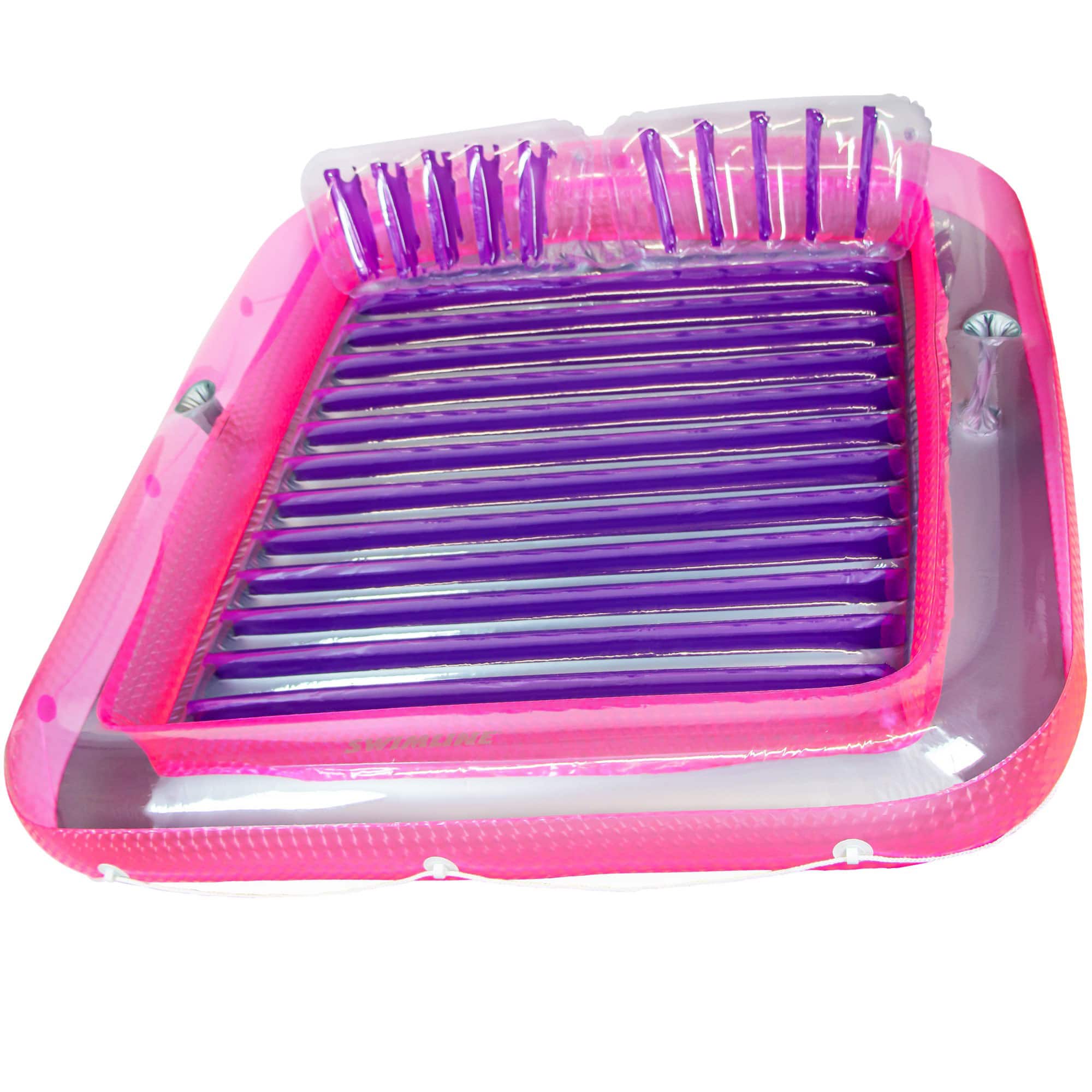 Swimline - Original XL Suntan Tub Relaxing Outdoor Water Lounge Float, Pink/Purple - Classic Xl (Pink / Purple) price history on PriceWatchPro