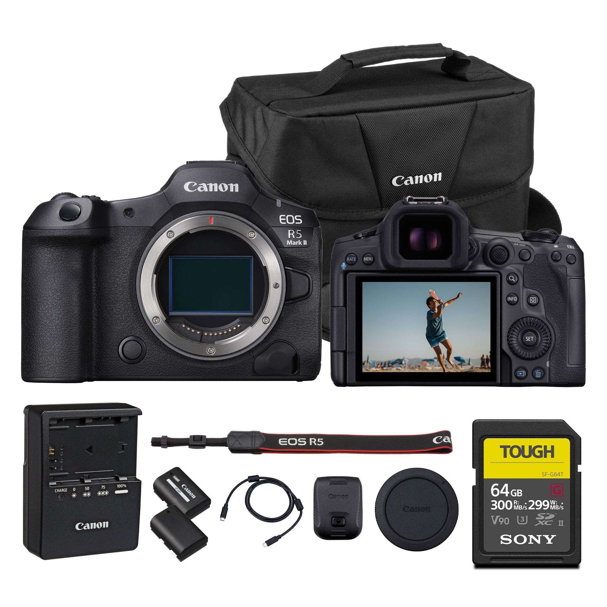 Canon - EOS R5 Mark II Mirrorless Camera + More price history on PriceWatchPro
