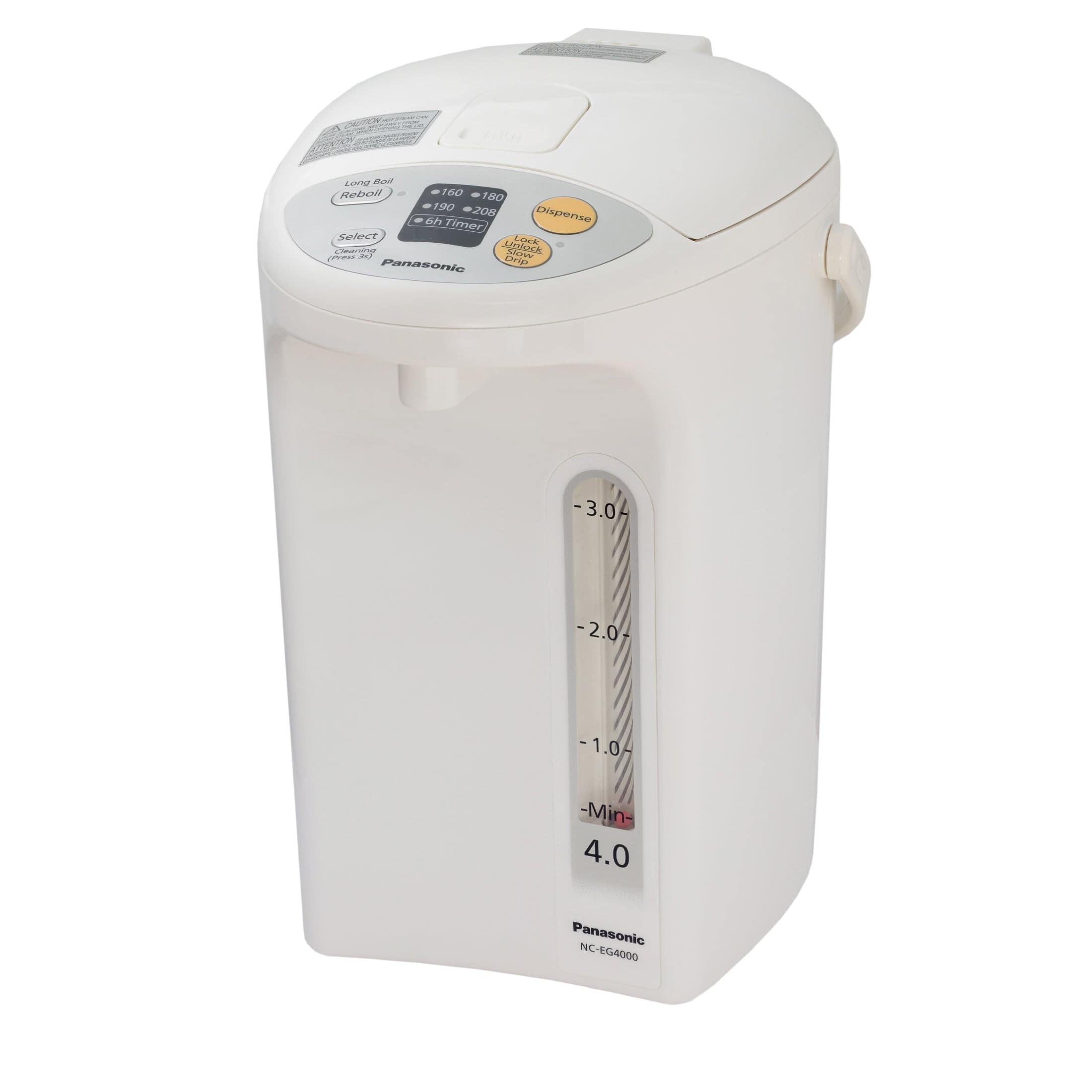 Panasonic - Electric Thermo Pot Water Boiler - White