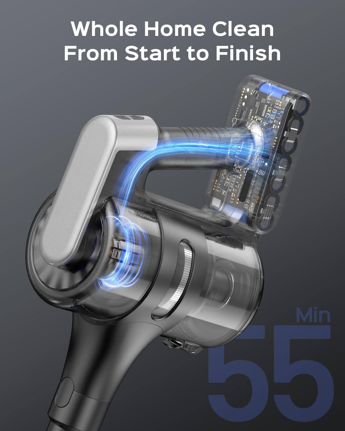 Whole Home Clean From Start to Finish  
Min 55