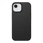 Front. Insignia™ - Silicone Case with MagSafe for iPhone 17e/16e/ 15/14/13 - Black.