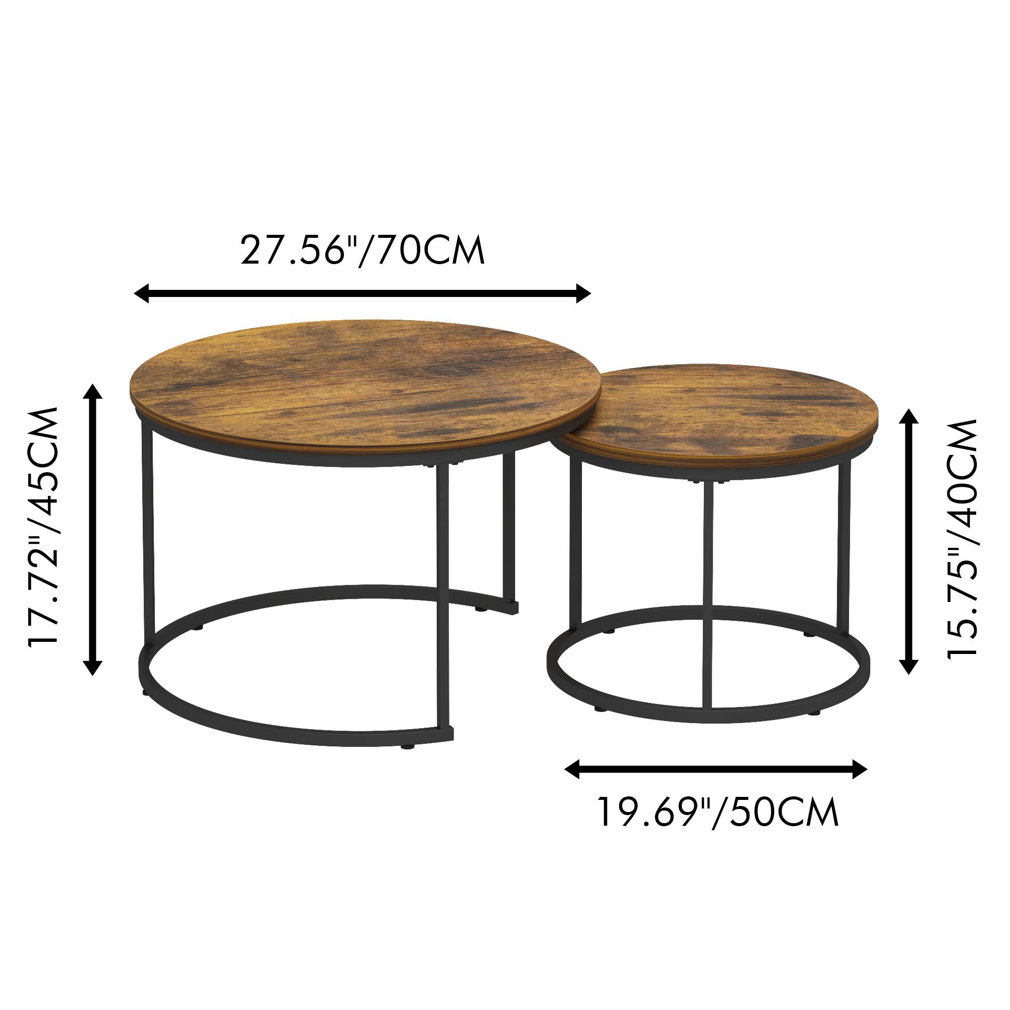 17.72"/45CM  
27.56"/70CM  
19.69"/50CM  
15.75"/40CM