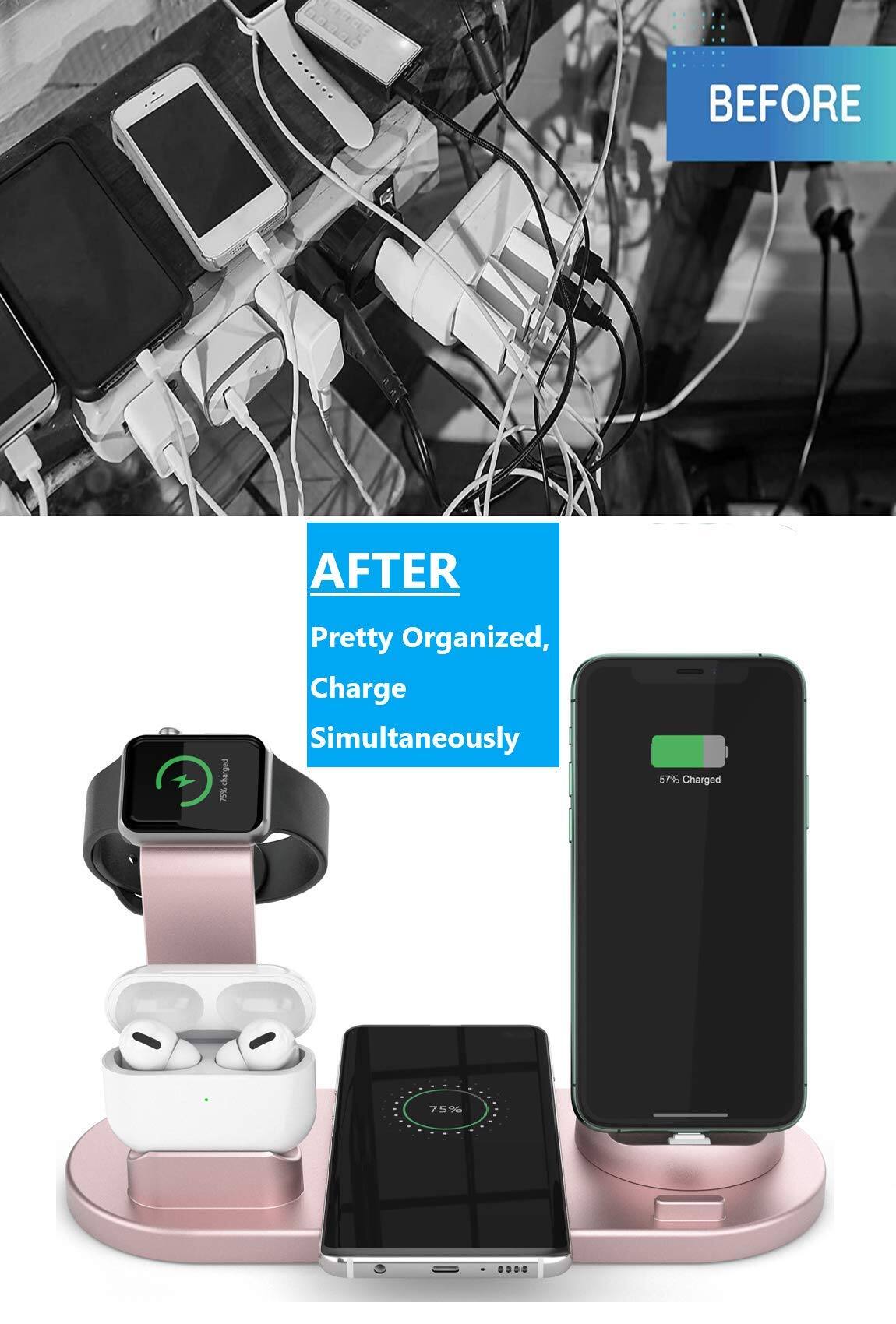BEFORE

AFTER

Pretty Organized, Charge Simultaneously

75% Charged

57% Charged