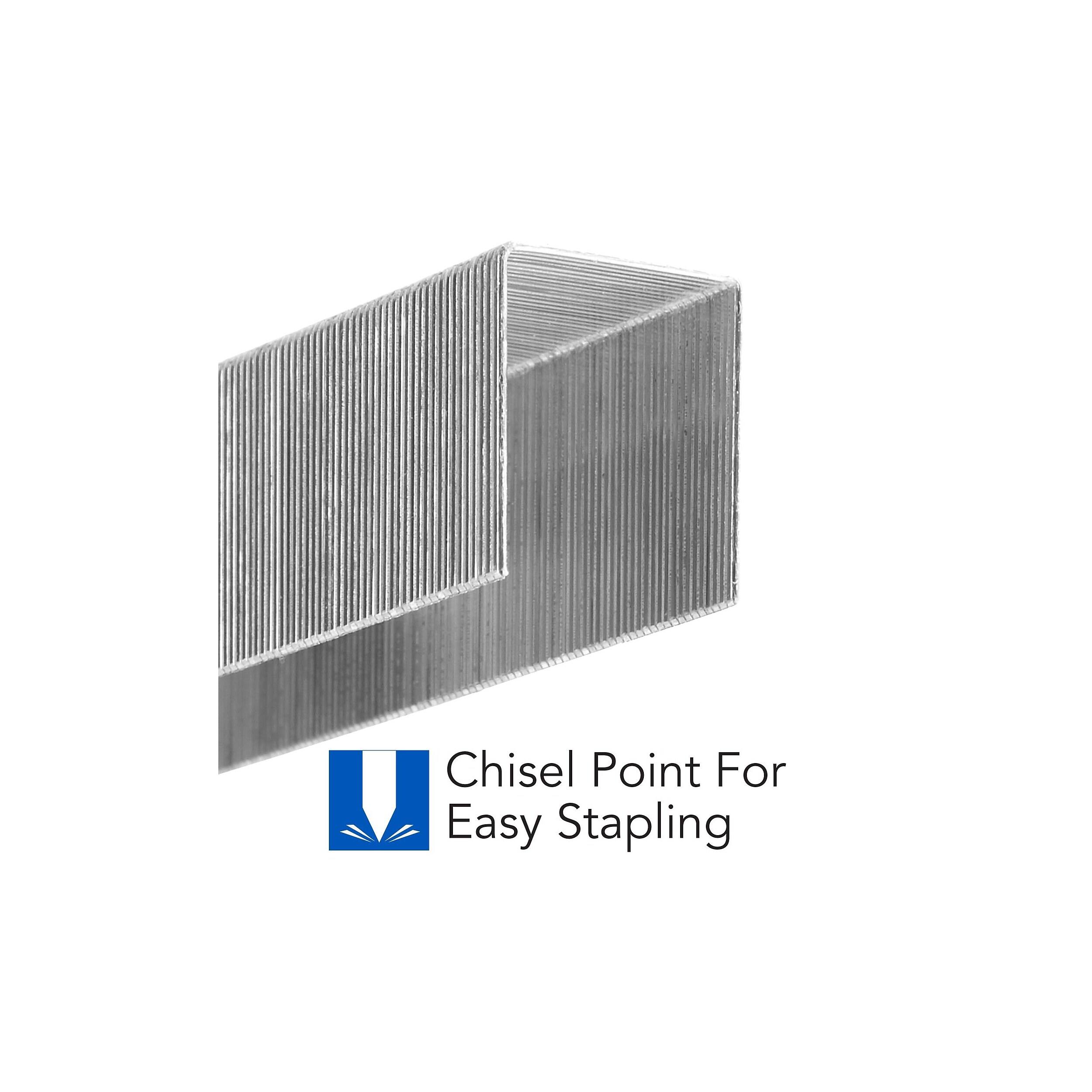 Chisel Point For Easy Stapling