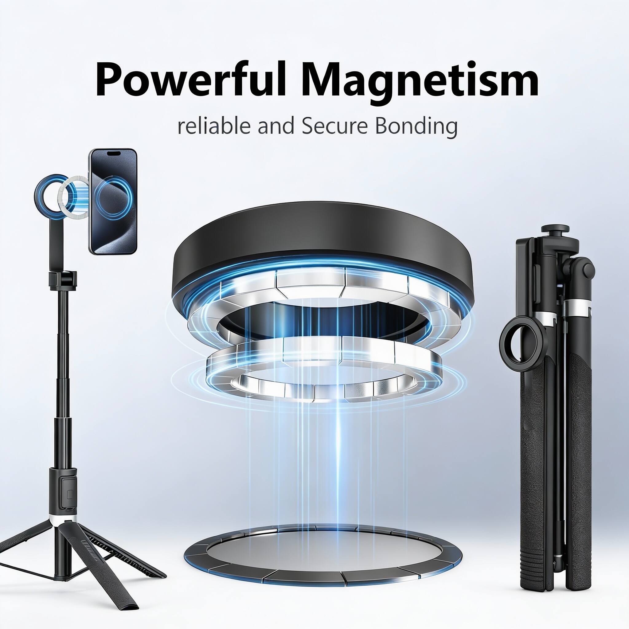Powerful Magnetism  
reliable and Secure Bonding