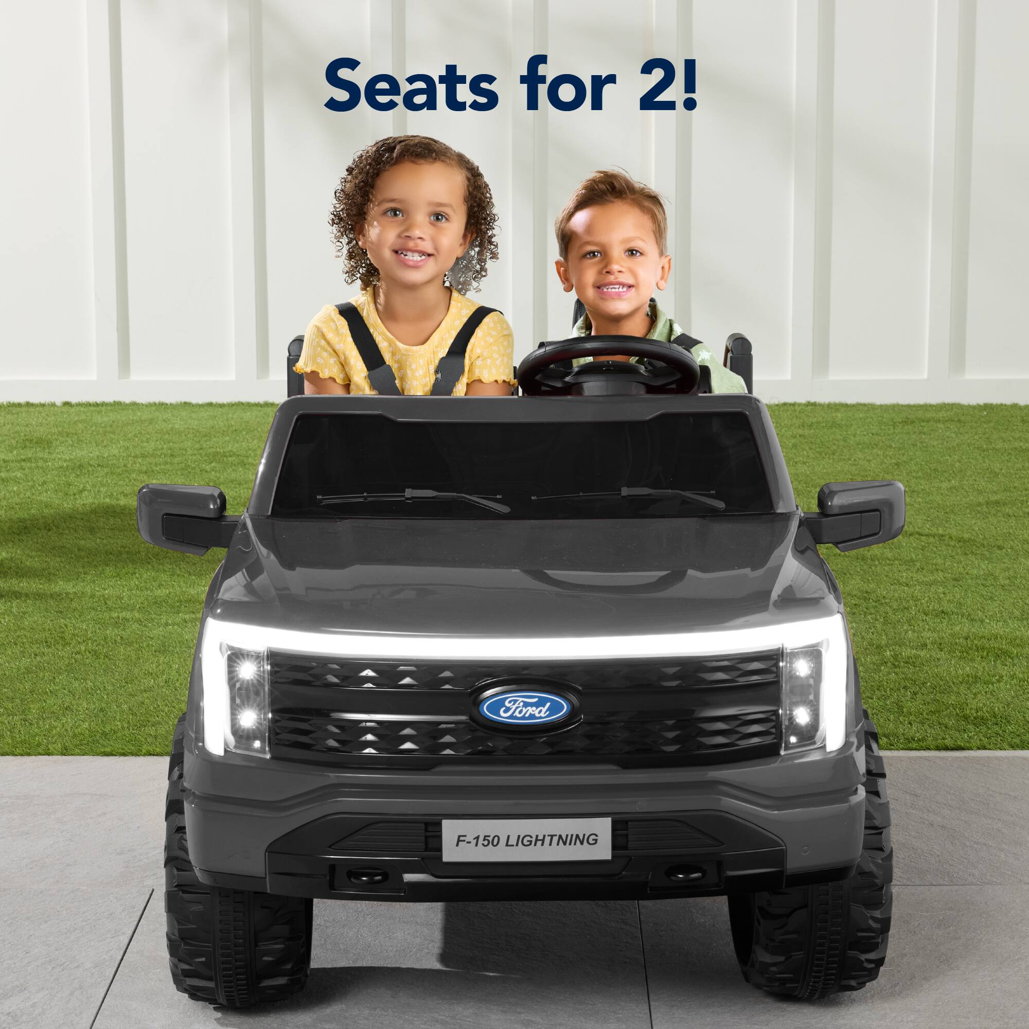 Seats for 2! Ford F-150 Lightning