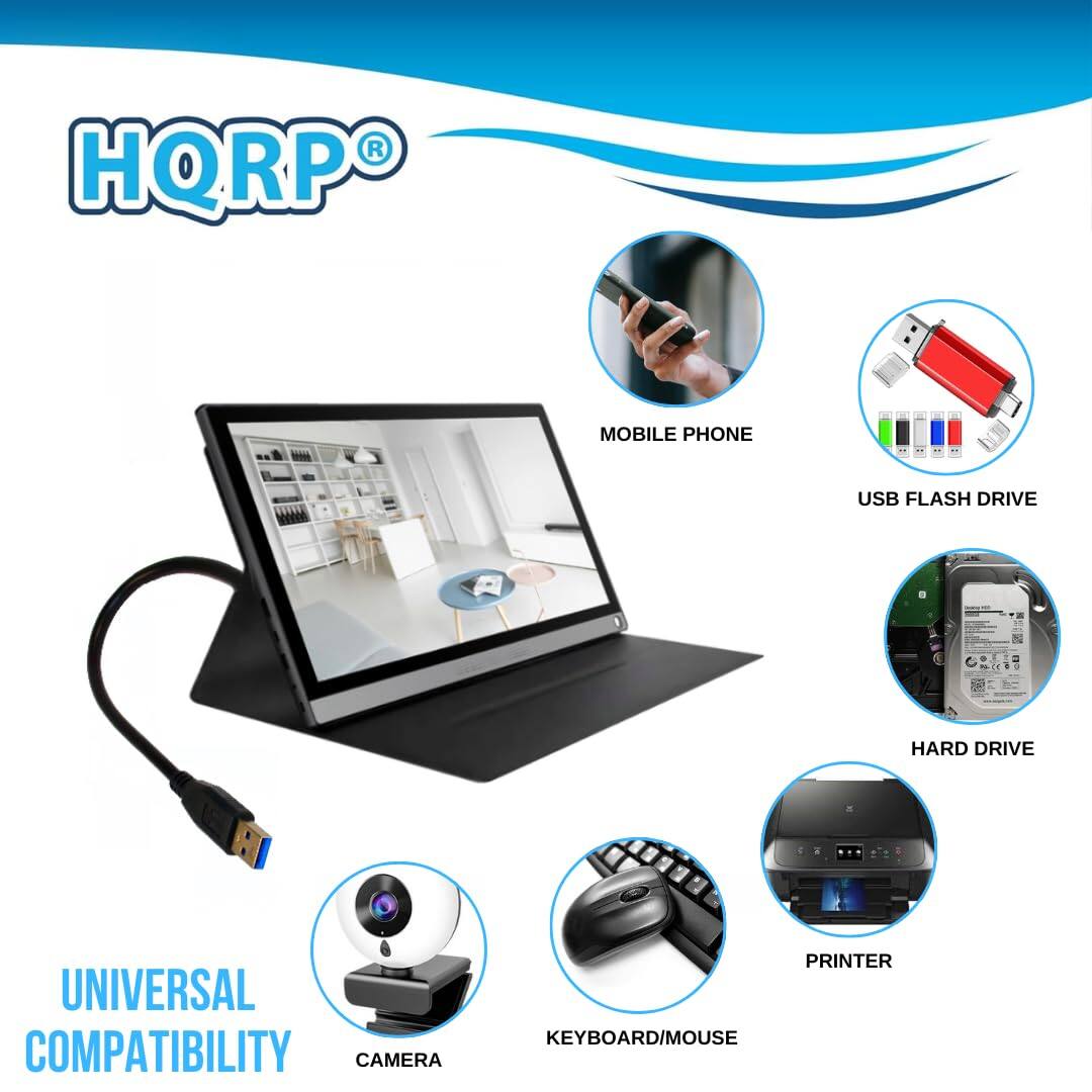 HQRP MOBILE PHONE USB FLASH DRIVE HARD DRIVE UNIVERSAL COMPATIBILITY CAMERA PRINTER KEYBOARD/MOUSE