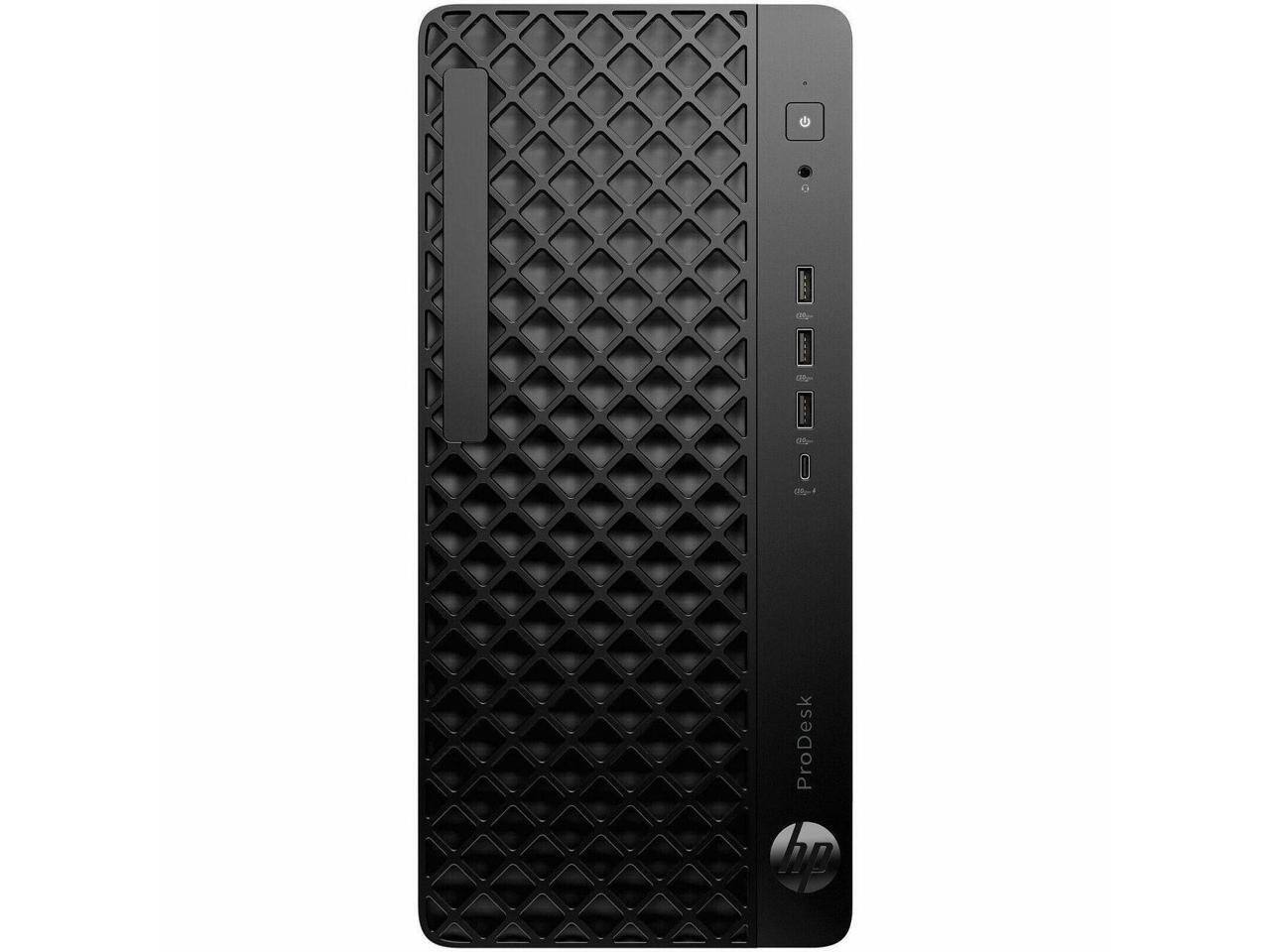 Alt View 7. HP - HP ProDesk 4 G1i - Intel Core Ultra 7 265 - vPro - 16 GB - 512 GB SSD - Intel Q870 - Windows 11 Pro - Black - Black.