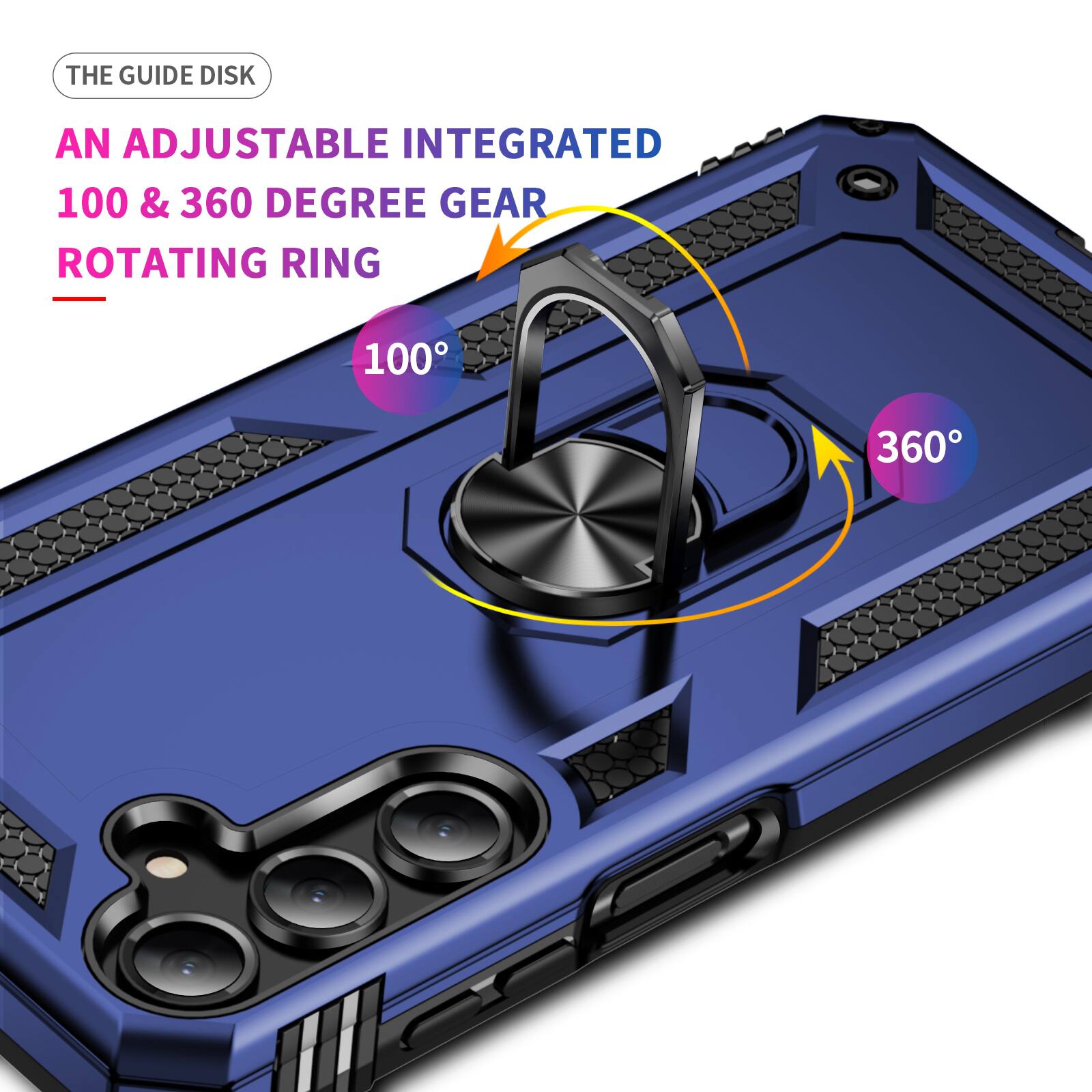 THE GUIDE DISK  
AN ADJUSTABLE INTEGRATED 100 & 360 DEGREE GEAR ROTATING RING