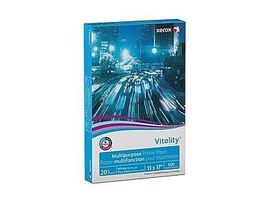 xerox  
Vitality Printer Paper Multipartite imprimante multifonction pour Pop er 500 11 X 17" 20