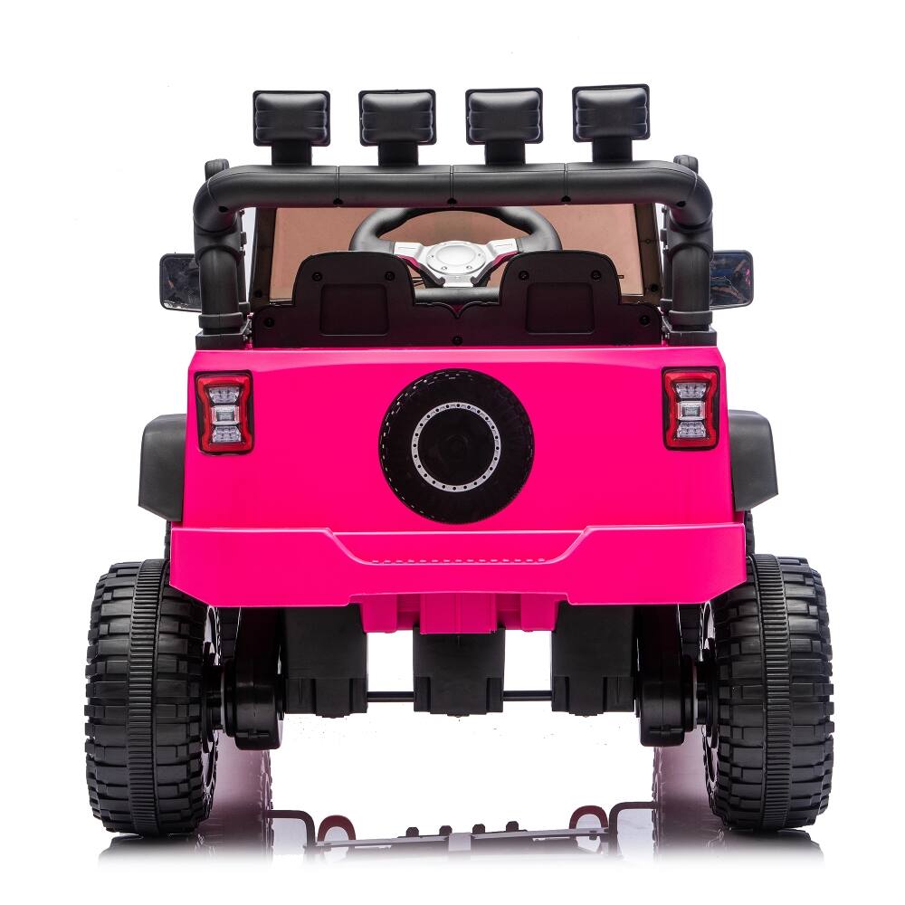 Alt View 9. Ropilly - Ropilly 24v kids ride on car 400w motor electric car Rose Pink.