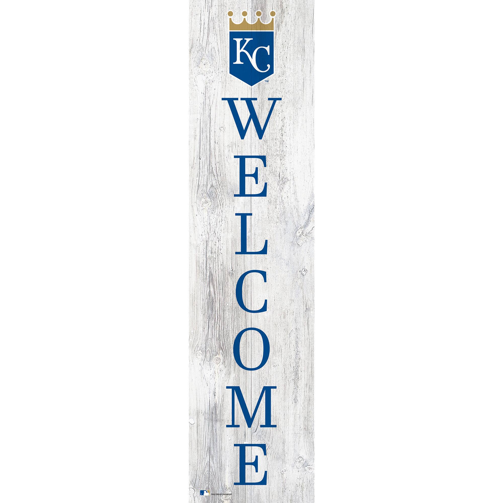 Kansas City Royals 48'' Welcome Leaner