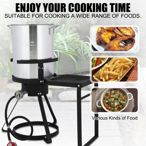 ENJOY YOUR COOKING TIME  
SUITABLE FOR COOKING A WIDE RANGE OF FOODS.  

Various Kinds of Food