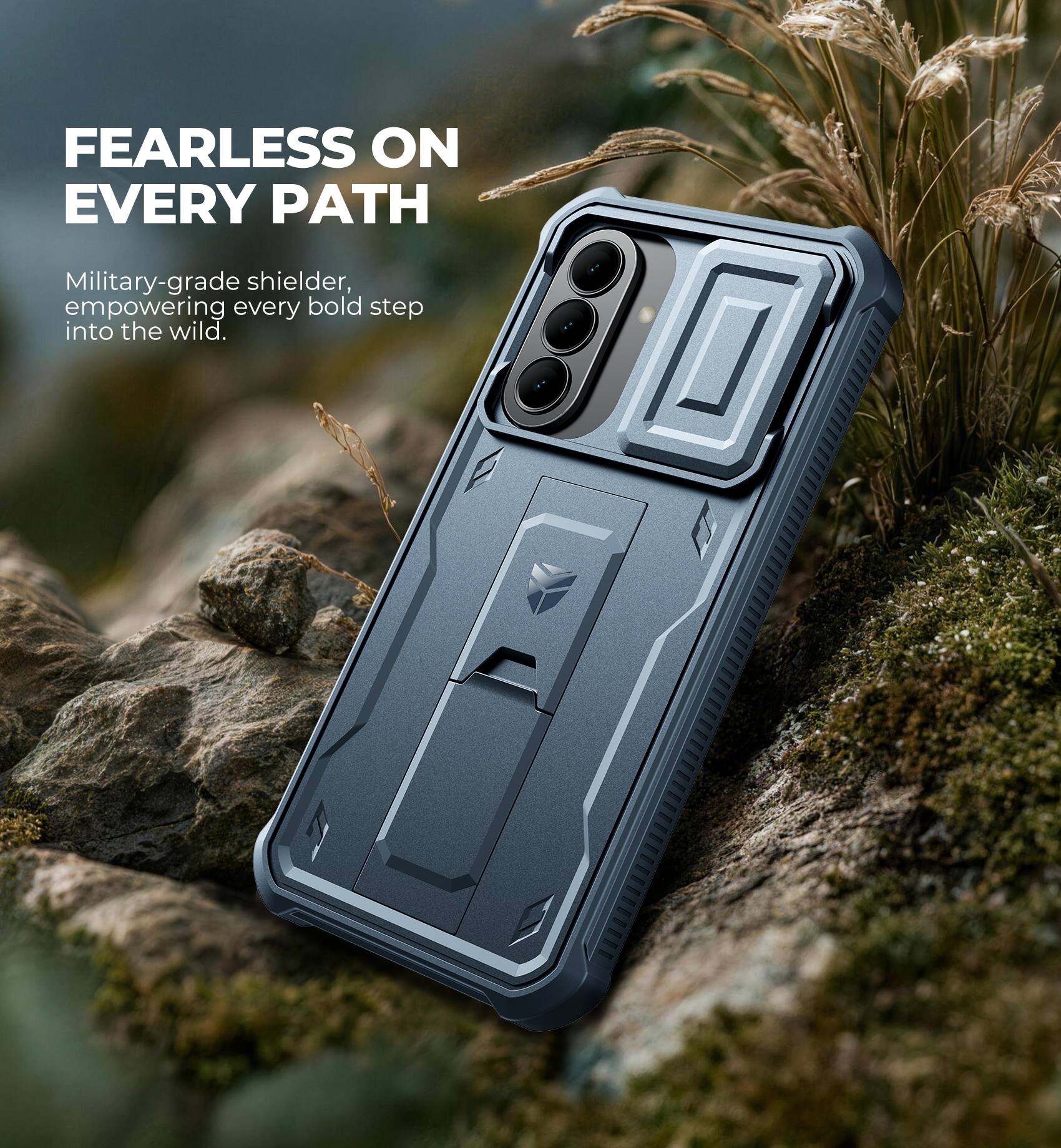 FEARLESS ON EVERY PATH

Military-grade shielder, empowering every bold step into the wild.
