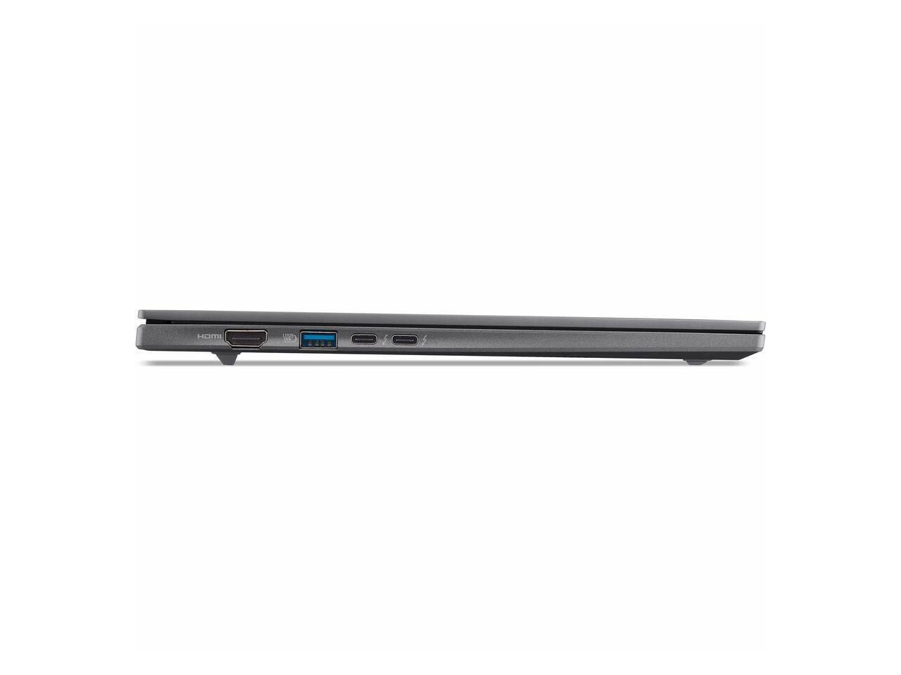 Alt View 3. Acer - Acer TravelMate X4 14" AI Copilot+ PC - Intel Core Ultra 7 - 32GB - 1TB SSD - Windows 11 Pro - Intel ARC GPU - Wi-Fi 7 - Iron.