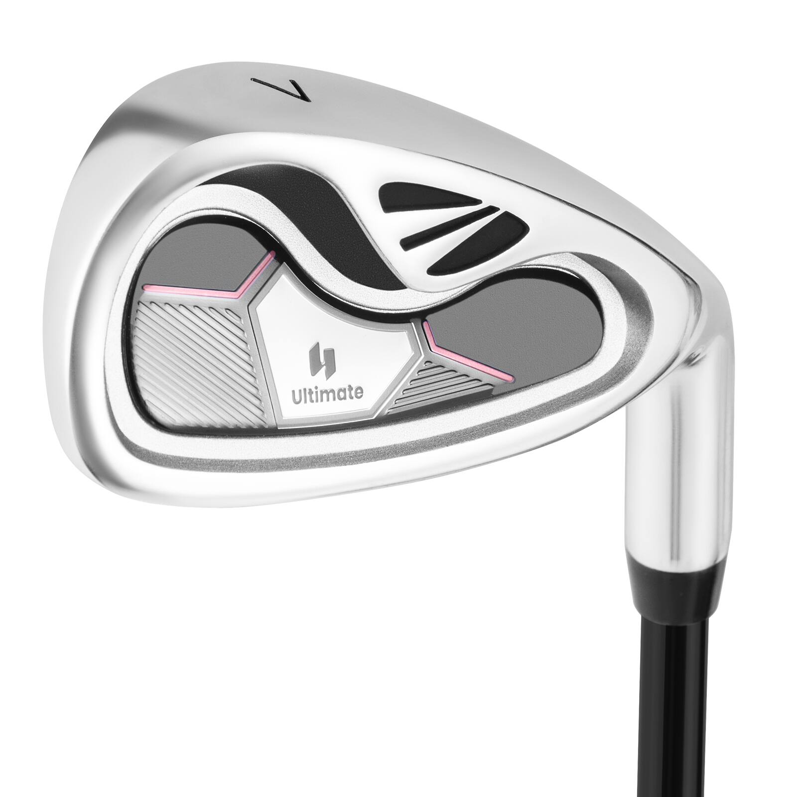 Alt View 8. Gymax - Gymax #7 Iron Single Golf Club for Women w/ Graphite Shaft for Right Handed Golfers - Black, Silver.